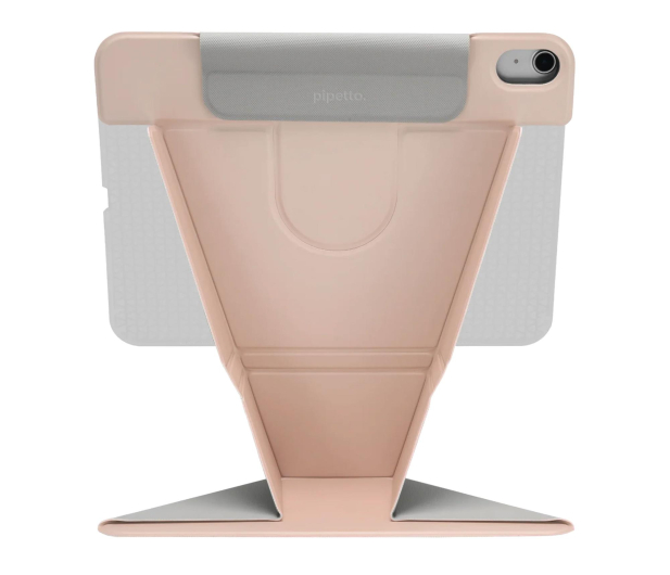 Pipetto Origami No6 Stand case iPad 10.9" (2022) metallic pink - 1319587 - zdjęcie 2